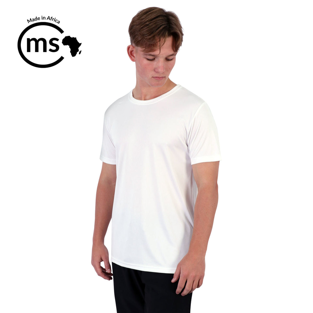Unisex Lifestyle Sports T - Shirt - White - End Of Range
