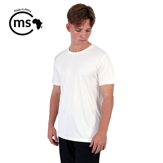 Unisex Lifestyle Sports T - Shirt - White - End Of Range