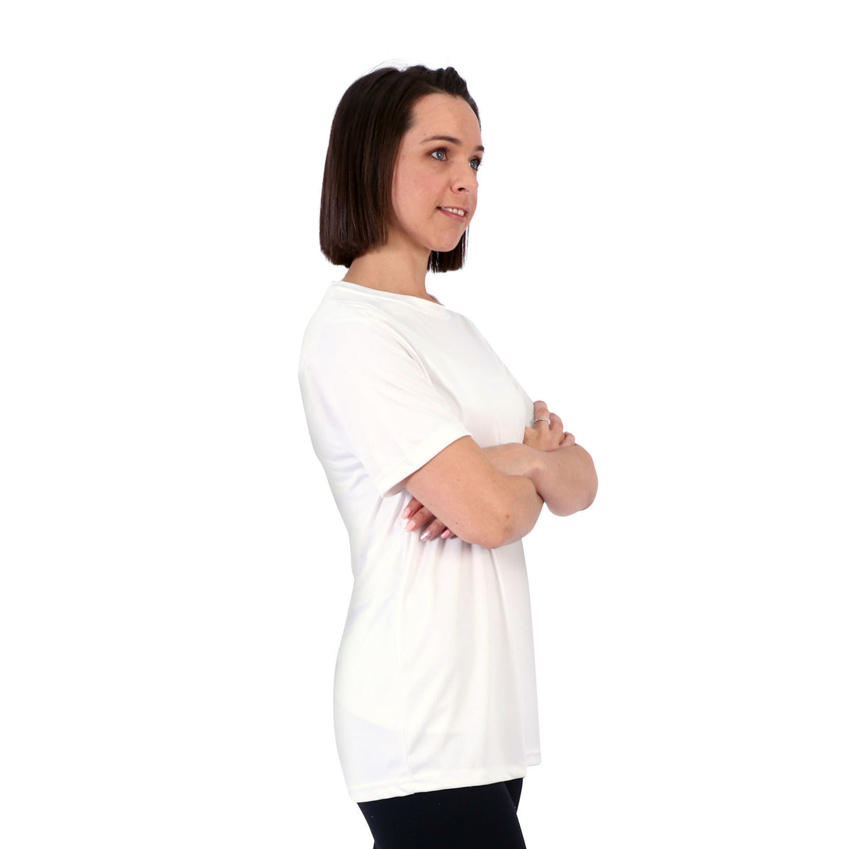 Unisex Lifestyle Sports T - Shirt - White - End Of Range