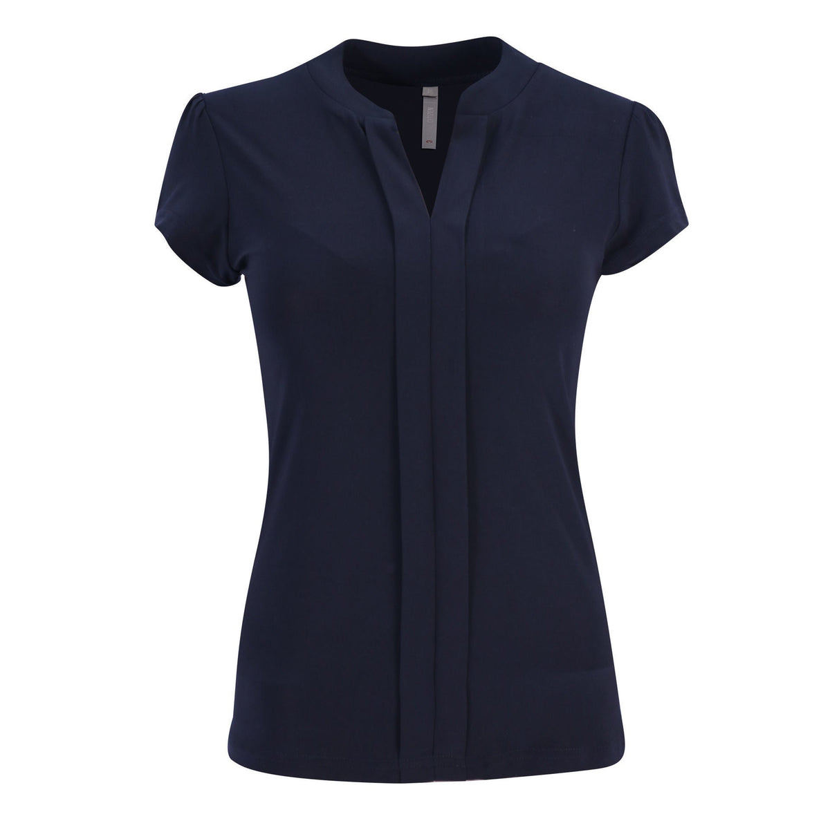 Emma Blouse - Short Sleeve - Navy - End Of Range
