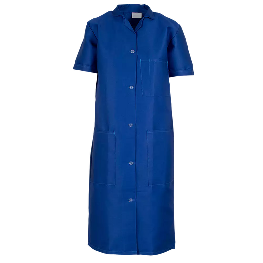 Lady's Canteen Coat Royal Blue short sleeve