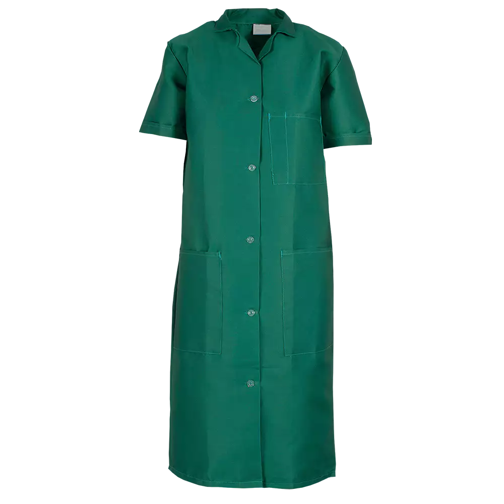 Lady's Canteen Coat Green short sleeve
