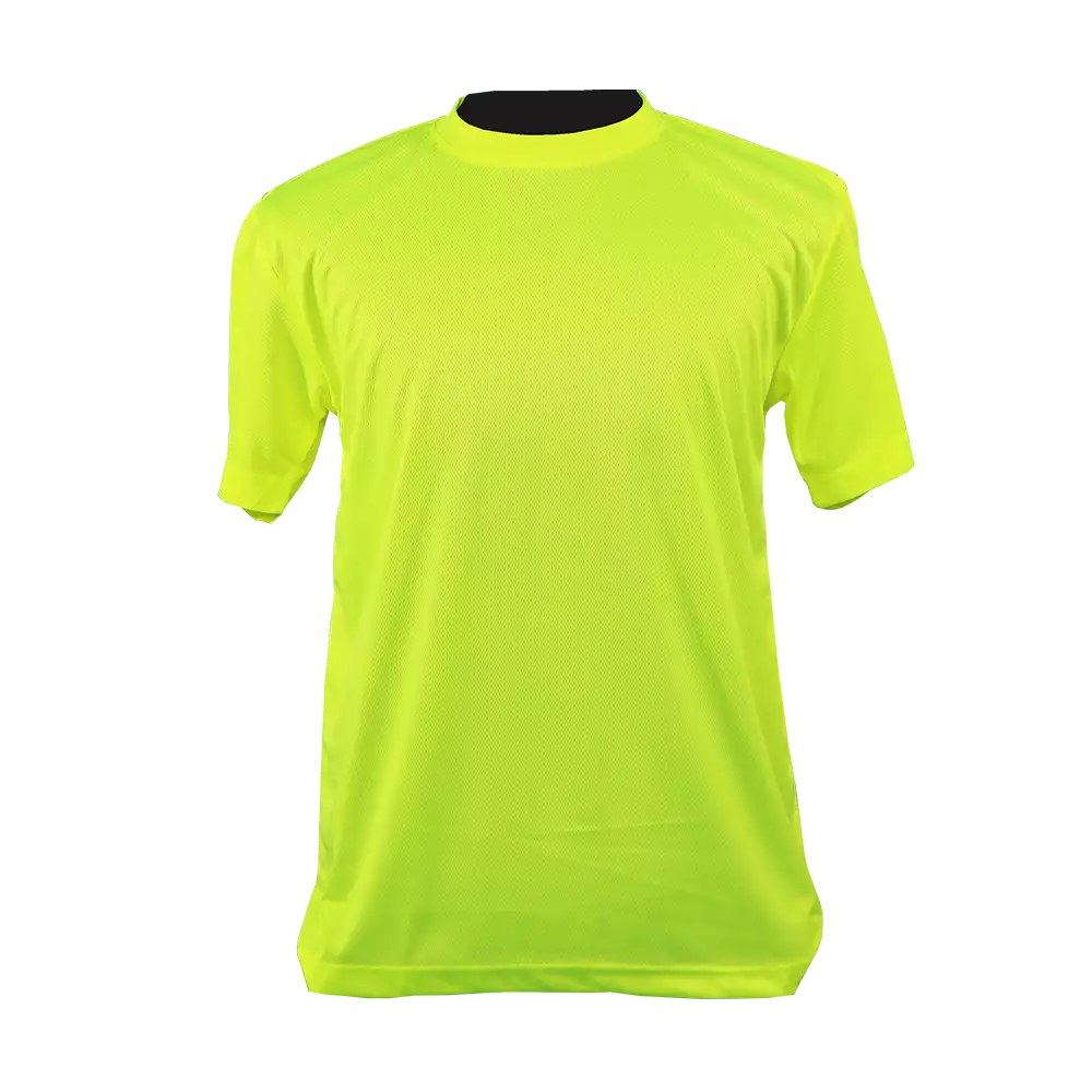 Lime Hiviz T - Shirt 120g Micromesh