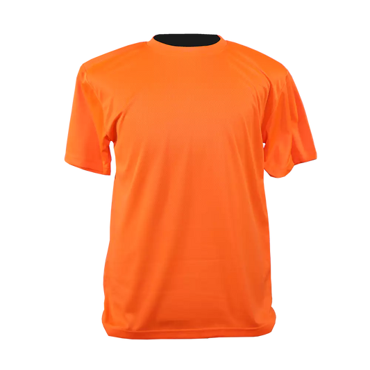 Orange Hiviz T - Shirt 120g Micromesh