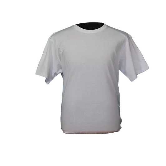 White Crew neck T - shirt 160g