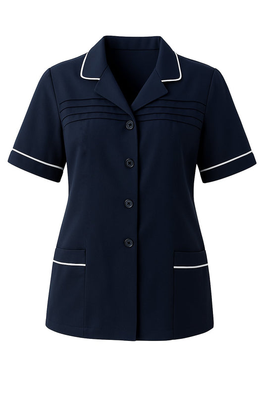 Nurses Top Front Buttons
