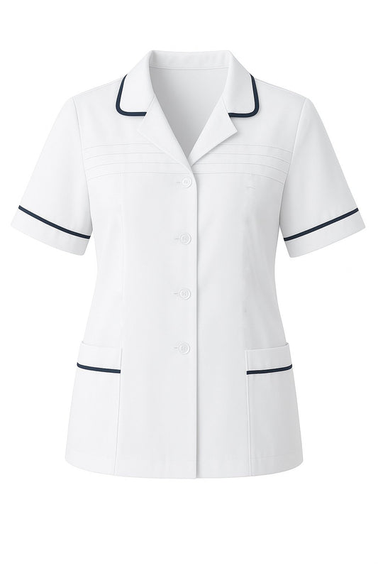 Nurses Top Front Buttons