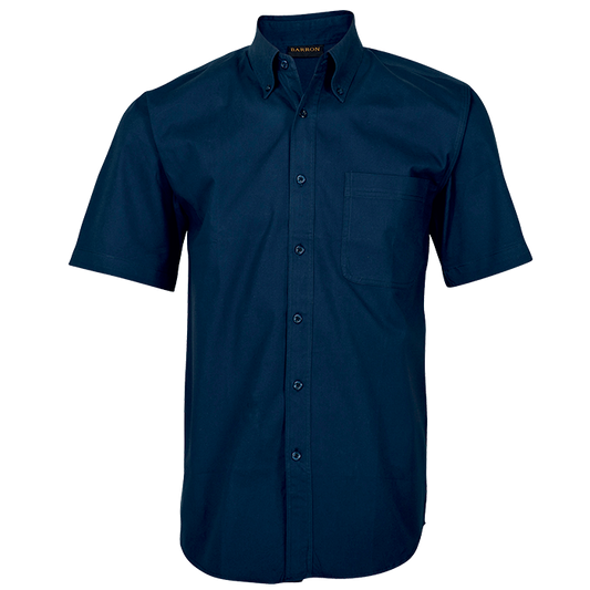 Brushed Cotton Twill Lounge Short Sleeve Mens