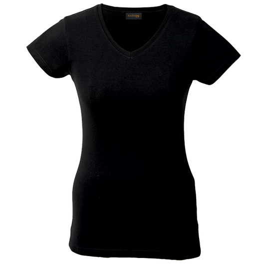 170g Slim Fit V - Neck T - Shirt Ladies