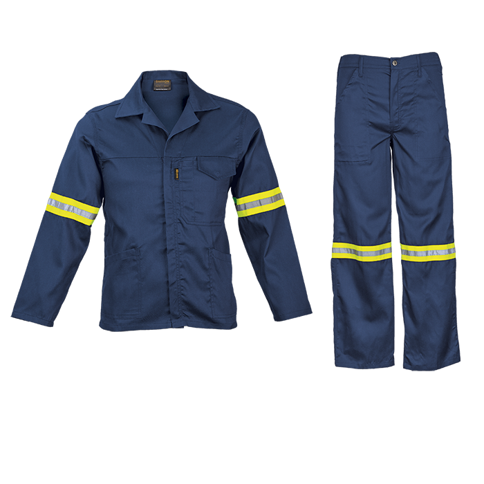 Barron Supreme Poly Cotton Conti Suit with Reflective (CS - SR)