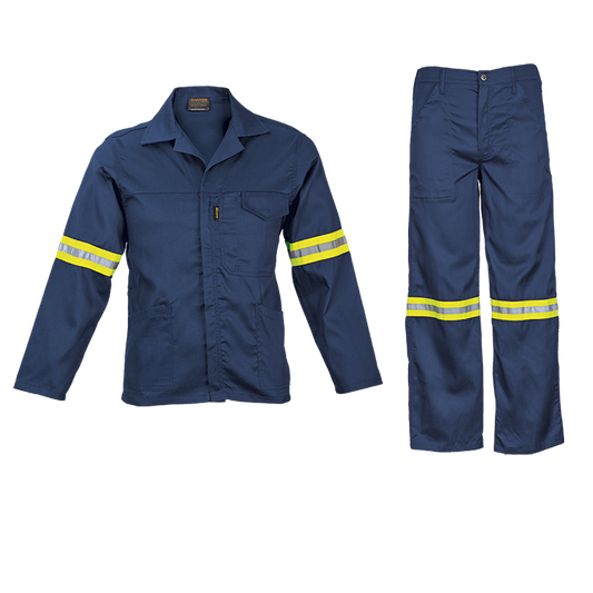Barron Supreme Poly Cotton Conti Suit with Reflective (CS - SR)