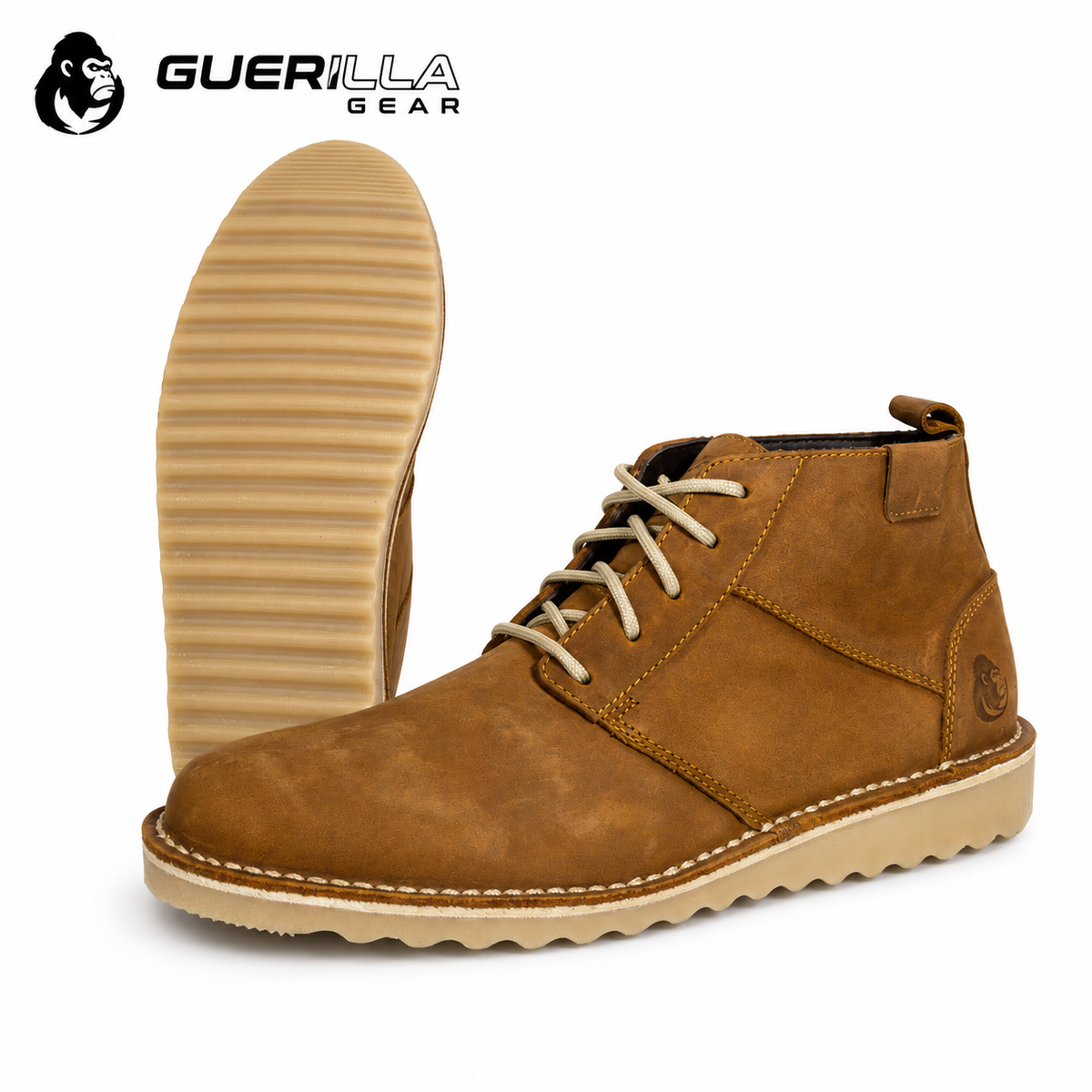 Guerilla Cruiser Vellies Tan Wedge