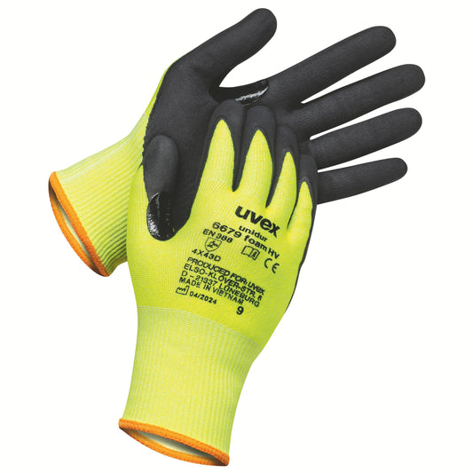 uvex unidur 6679 foam HV, sz. 08