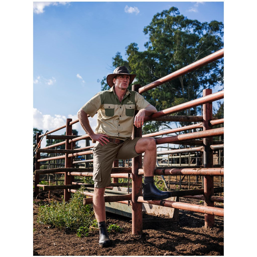 Mens Short Sleeve Serengeti 2 - Tone Bush Shirt