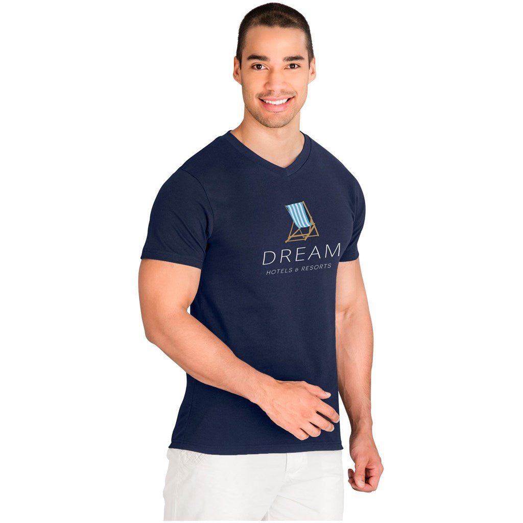 Mens Super Club 165 V - Neck T - Shirt