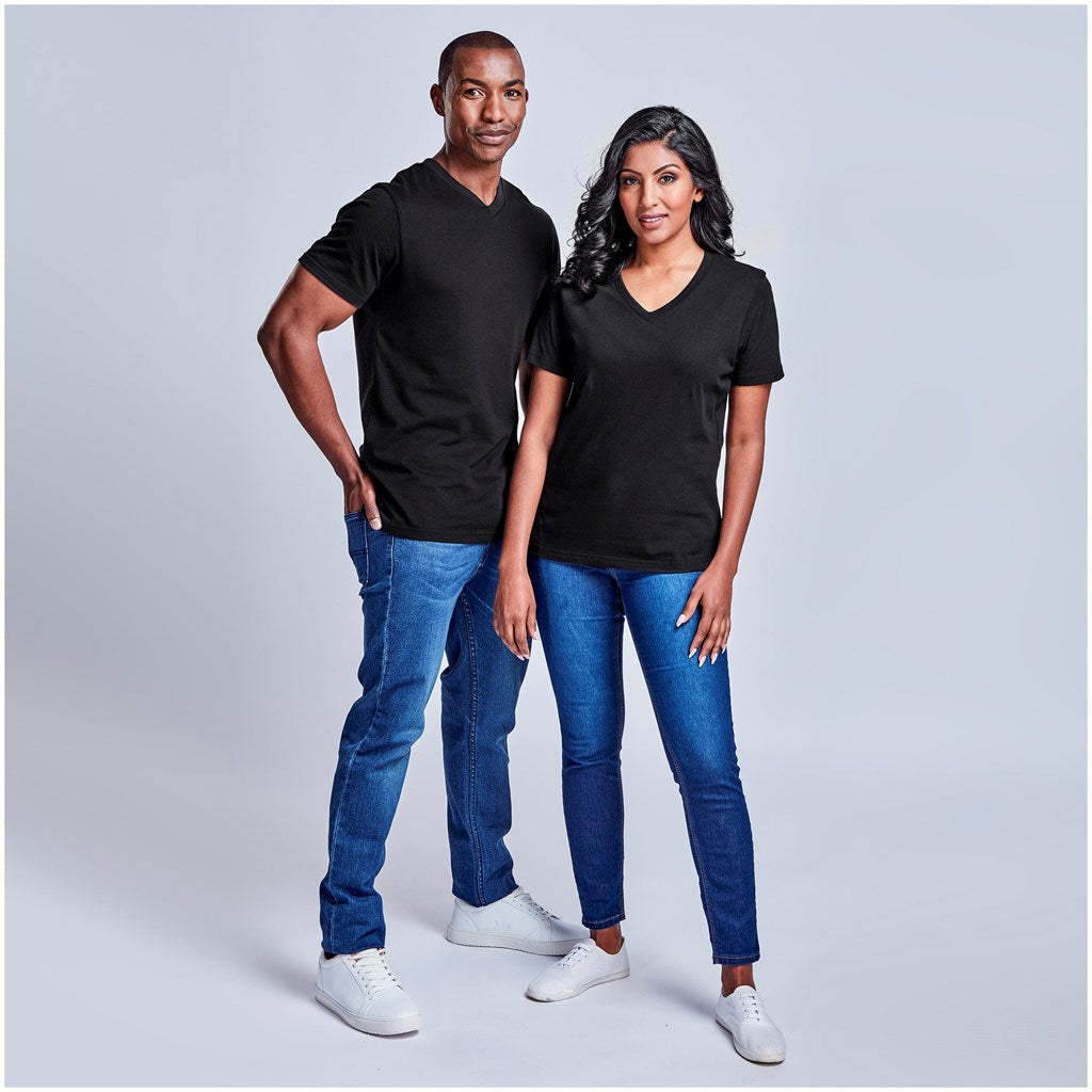 Ladies Super Club 165 V - Neck T - Shirt