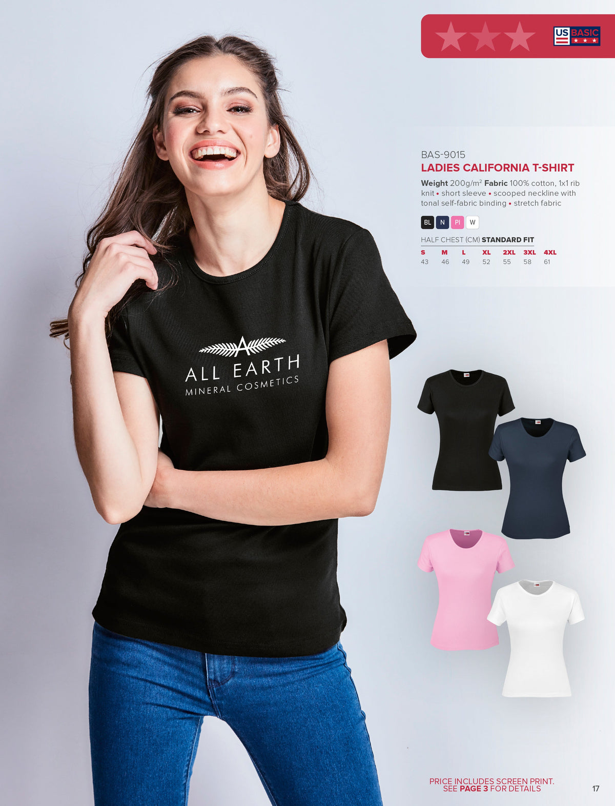 Ladies California T - Shirt