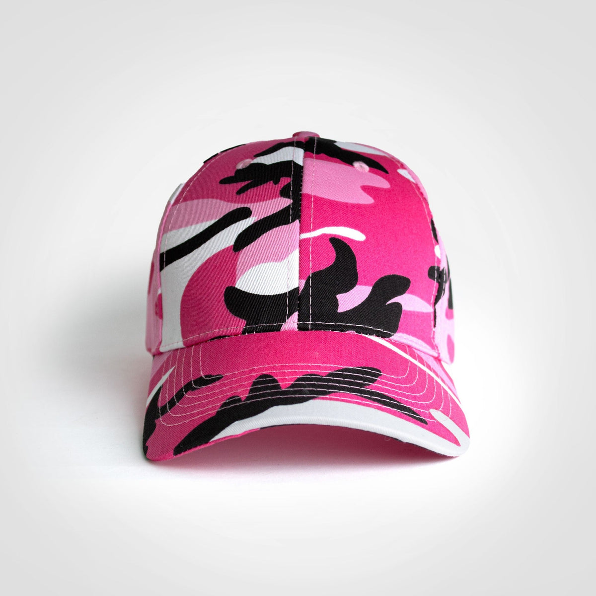Basic 6 Panel Camo Cap