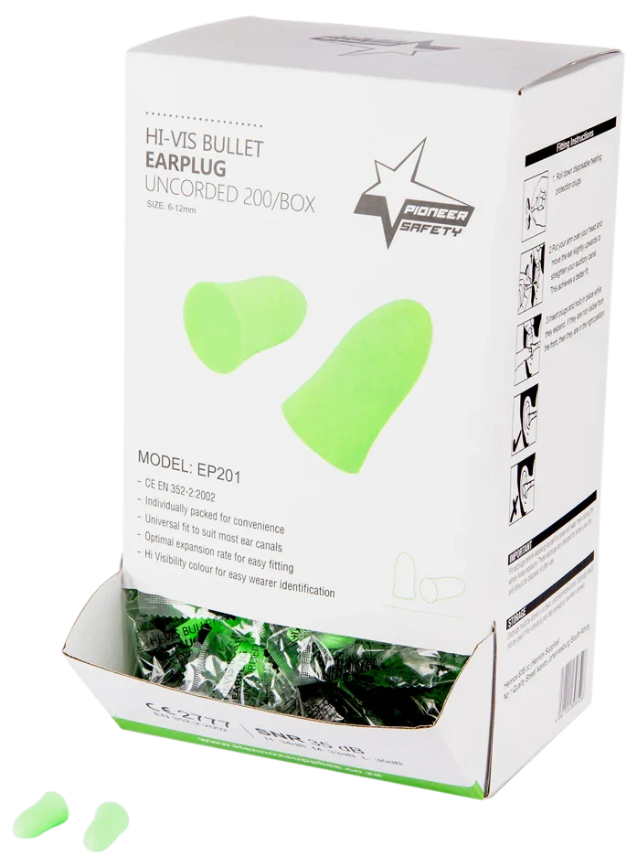 Hi - Viz PU Foam Earplugs