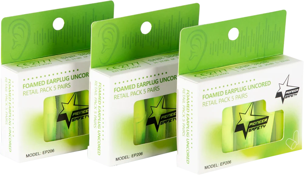 Candy Earplug 5 Pair Retail Pack - SNR38DB