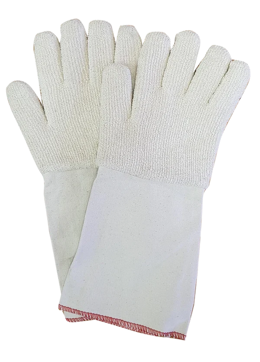 Cotton Towelling Gloves - 40cm