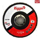 Rigger Abrasive Flap Diy 115Mmx 40# Jav - Fdb