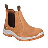 JCB 1866 Chelsea Safety Boots - Tan Nubuck