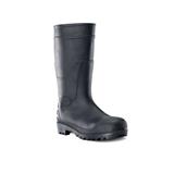 Leo Knee - Length Gumboots - Black