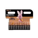 Battery Duracell Plus Aaa 12'S Duro35