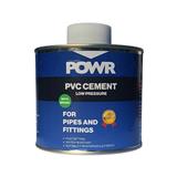 Adhesive PVC Pipe Cement Lp 500 ml C/W Brush Powr