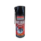 Lubricant White Grease Aero Spray 400 ml Soudal