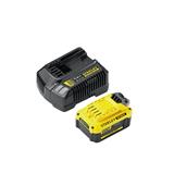 Stanley Fatmax Charger & Battery 18V V20 1X4Ah Sfmcb14M1 - Qw