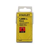 Staples Stanley 6 mm L/Duty Pkt1000 1 - Tra204T