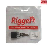 Lock Padlock Iron Carded 25 mm Rigger H25 mm