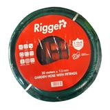 Rigger Hose Garden Reinforced 6 Year 12.0 mm* 30Mt Incl/Fitt (Min 5)