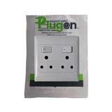 United Electrical Switch Socket Double 100 X100 (Swsds 4X4)