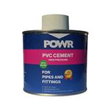Adhesive PVC Pipe Cement Hp 500 ml C/W Brush Powr