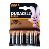 Battery Duracell Plus Remote Aaa 6'S 1.5V Duro60