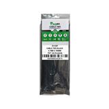 Cable Ties Black 4.7 mm X 190 mm Pkt 100 Plugon
