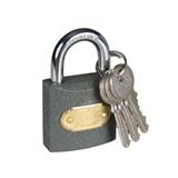Lock Padlock Tricircle Iron 50 mm 365