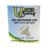 Globe Downlight LED 6W 230V Warm/W Gu10 350Lm 30000Hrs