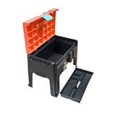 Big Jim Toolbox Stool Step 3 In One Orange Dh280 Or