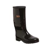 Wayne Duralight Knee - Length Gumboots - Black (Non - Steel Toe)