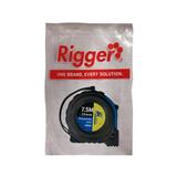 Measuring Tape Rubberised Retract 7.5Mt X25 mm Rigger Ad - 2007