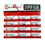 Powr Adhesive Superglue Card Of 12 X 3 gr Glue Devil