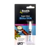 Adhesive Superglue Bostik 3 gr Blits Stik Cyano