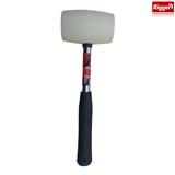 Hammer Mallet Rubber Steel Shaft 450 gr White Rigger