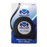 Measuring Tape Marathon Rubberised 5M X 19 mm Mtr