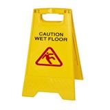 Sign Wet Floor Caution 600 mm High Rigger Wfsign