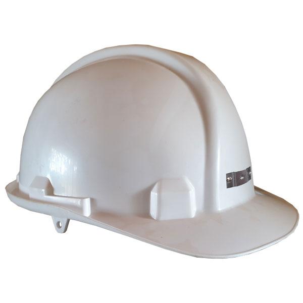 Safety Hard Cap With Cap Lamp Bracket - White